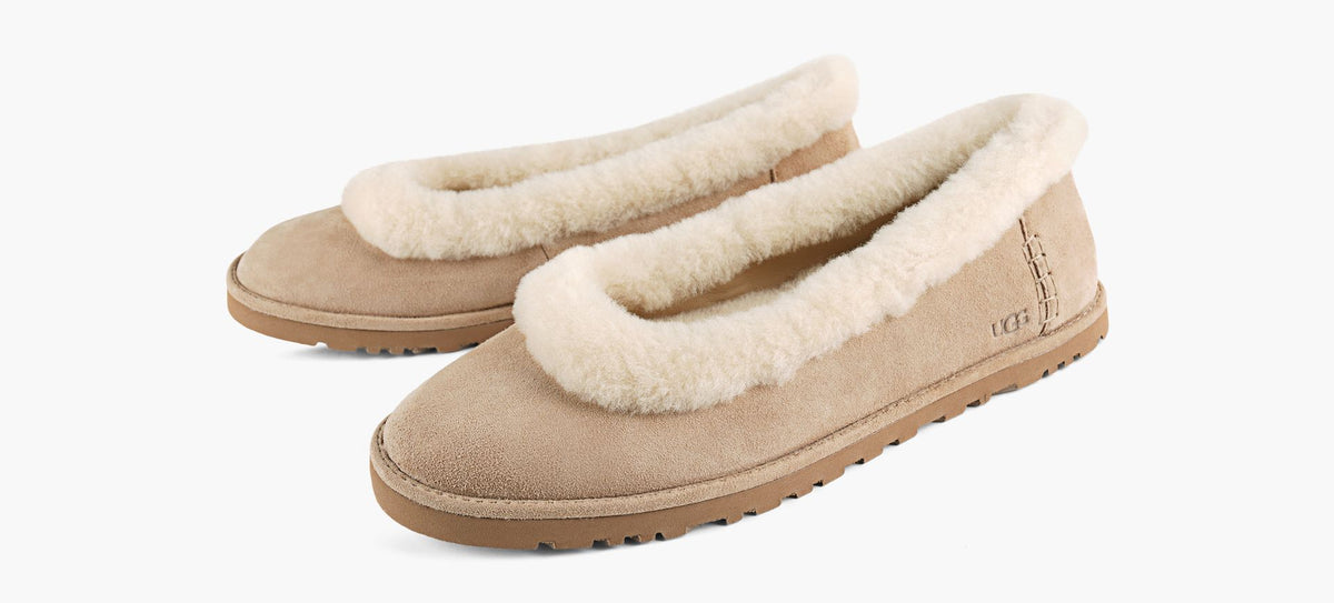 UGG BALLERINEZORA en BEIGE vue 4
