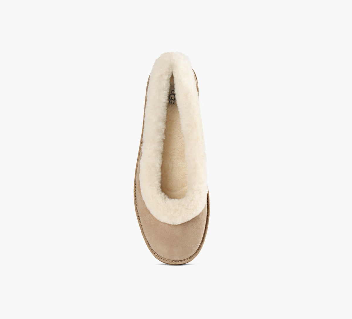 UGG BALLERINEZORA en BEIGE vue 1c