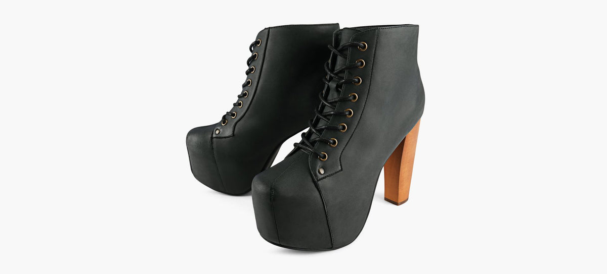 JEFFREY CAMPBELL LITA en NOIR vue 4