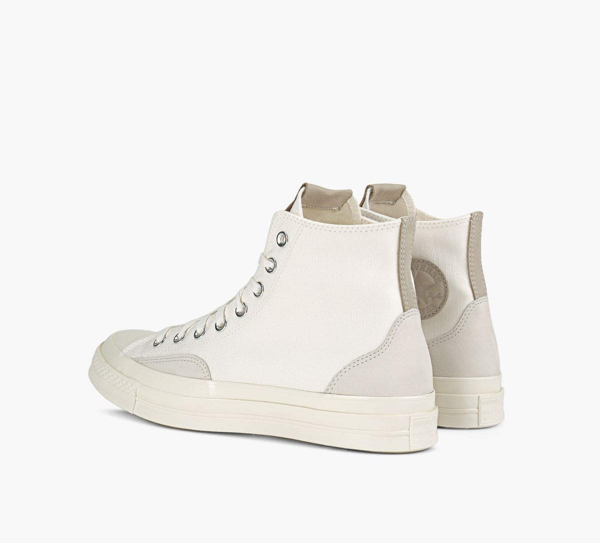 CONVERSE CHUCK70HITOPENSUDE en BLANC vue 3