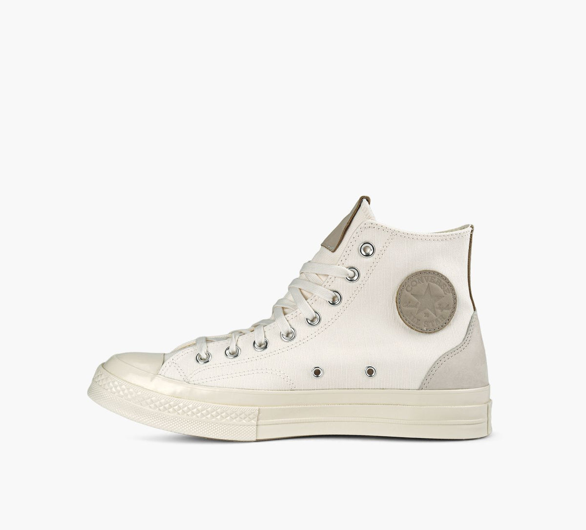 CONVERSE CHUCK70HITOPENSUDE en BLANC vue 7