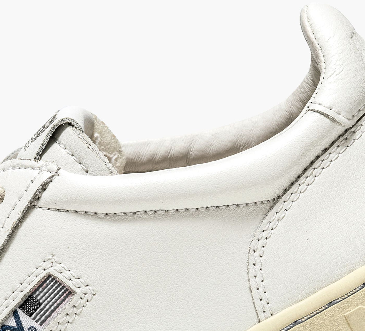 AUTRY BASKETMEDALISTBASSE en BLANC vue 7