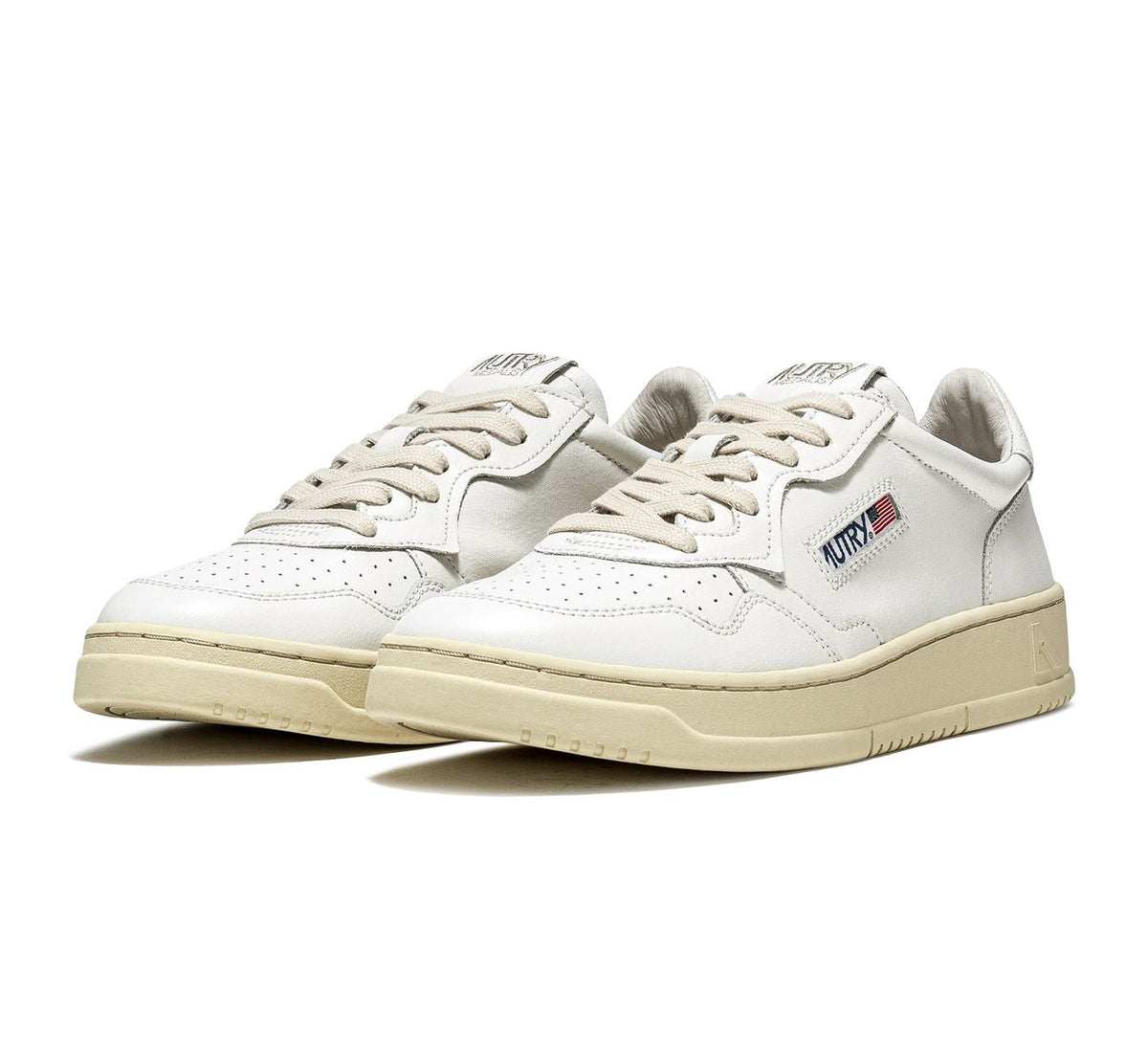 AUTRY BASKETMEDALISTBASSE en BLANC vue 9