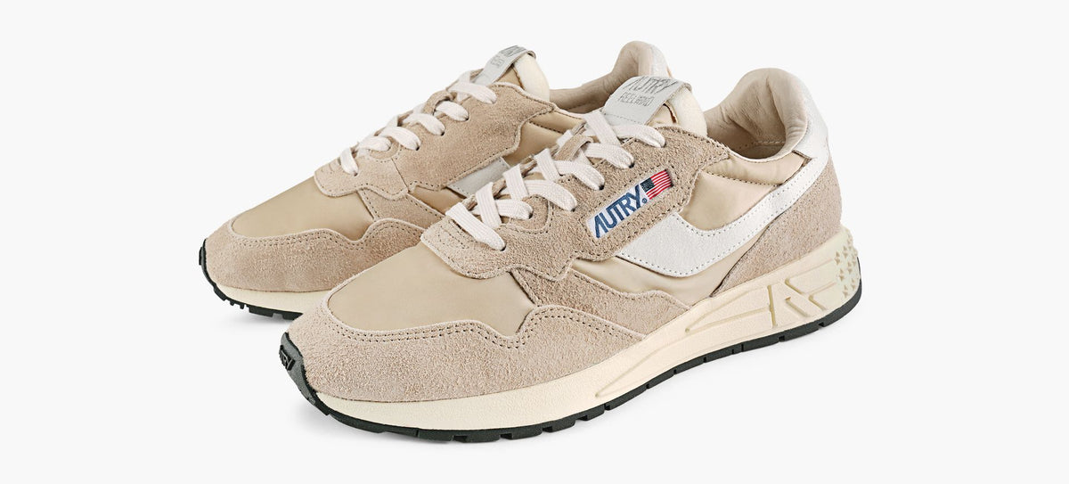 AUTRY BASKETSREELWINDBASSES en BEIGE vue 4