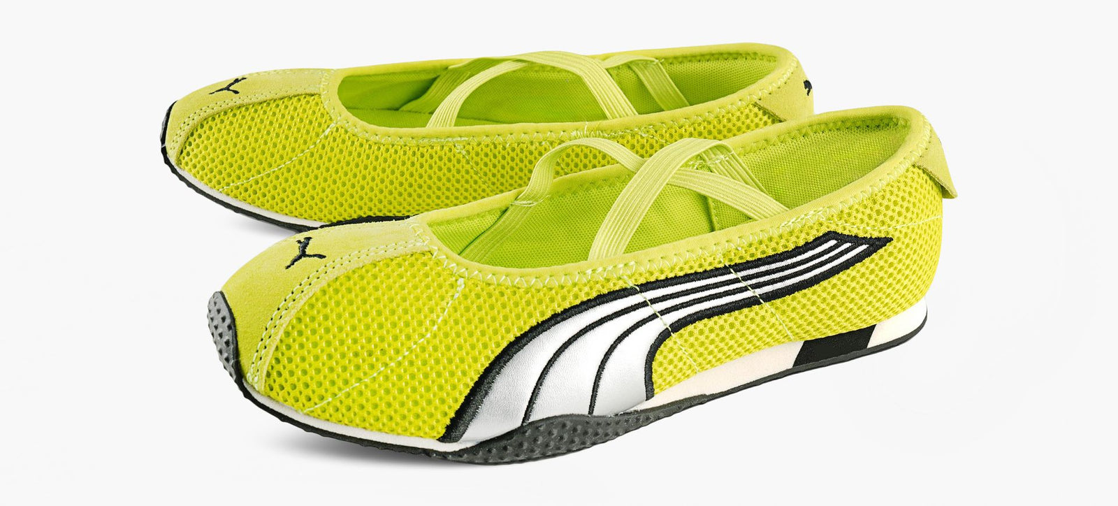 PUMA HSTREETBALLET in YELLOW view 4