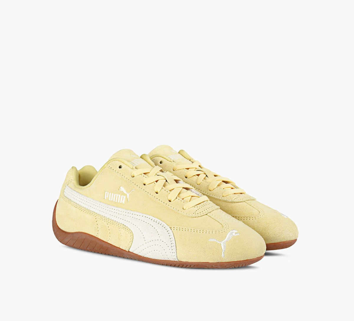 PUMA BASKETSSPEEDCATOG en JAUNE vue 2