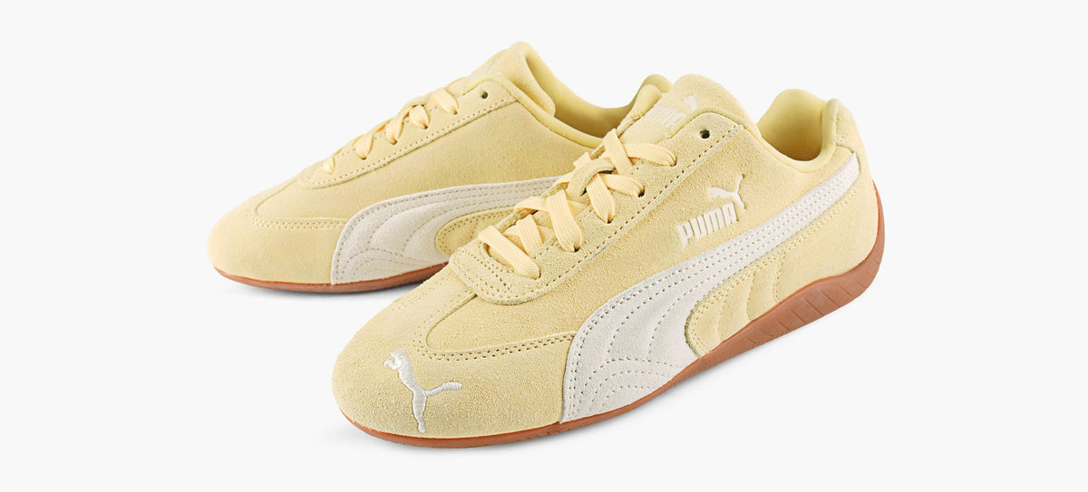 PUMA BASKETSSPEEDCATOG en JAUNE vue 4