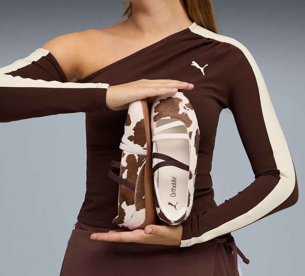 PUMA SPEEDCATBALLETCOW in BROWN view 8
