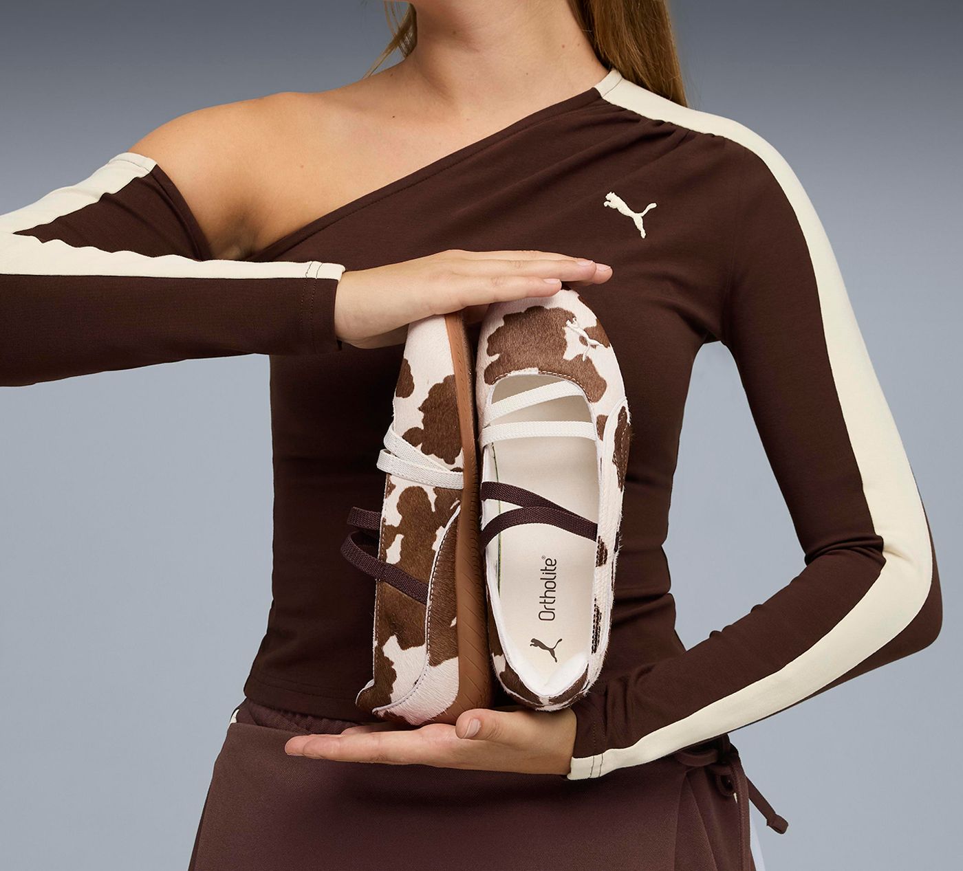 PUMA SPEEDCATBALLETCOW in BROWN view 8