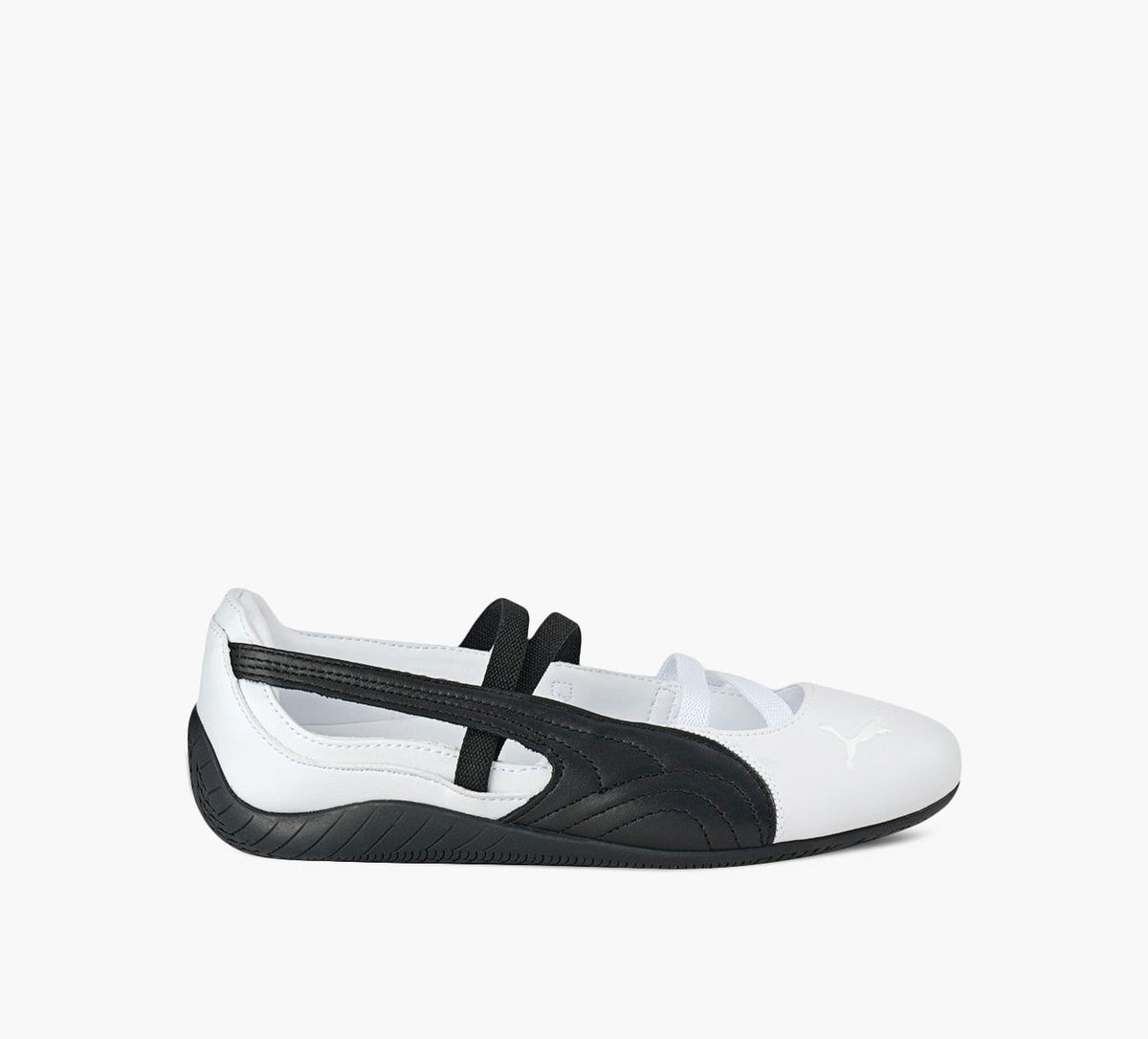 PUMA BALLERINESPEEDCATCUIR en BLANC