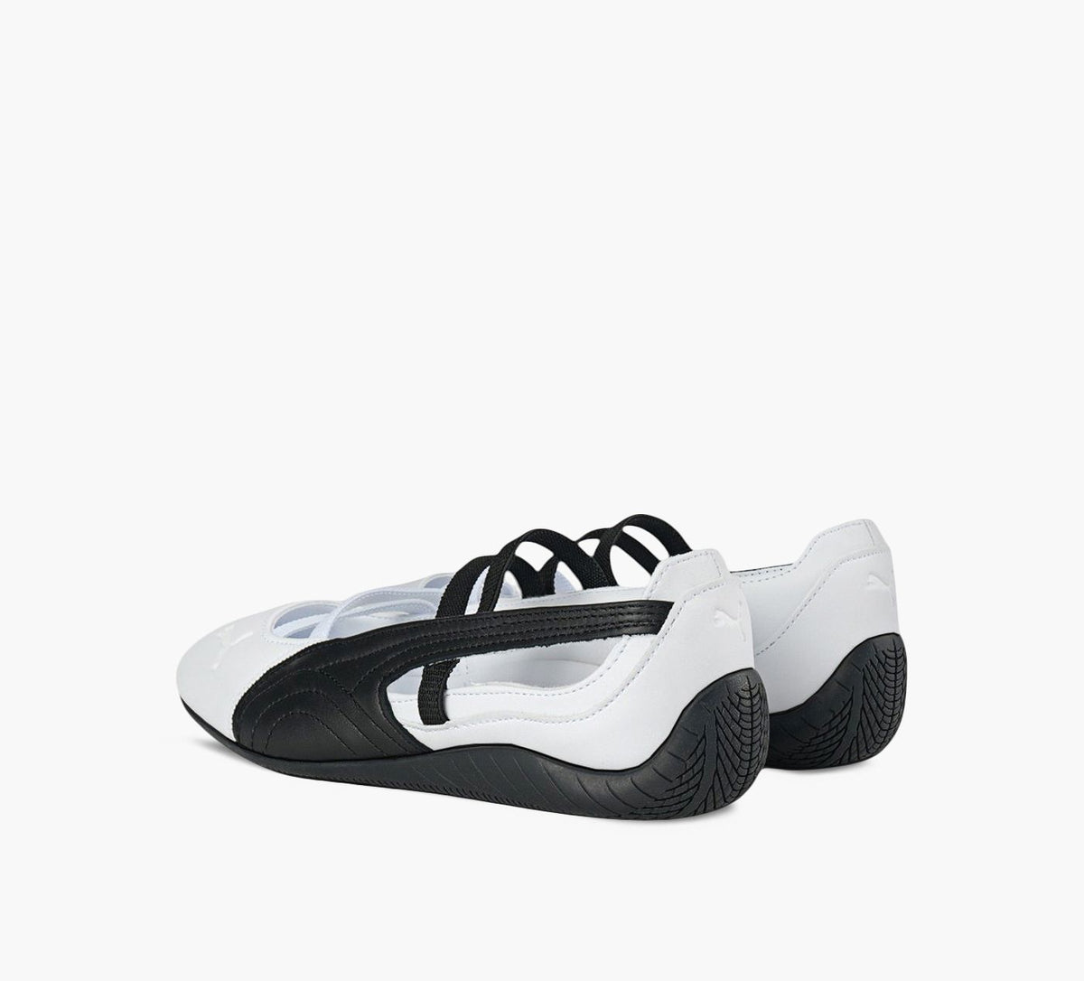 PUMA SPEEDCATBALLETLEATHER in WHITE view 3