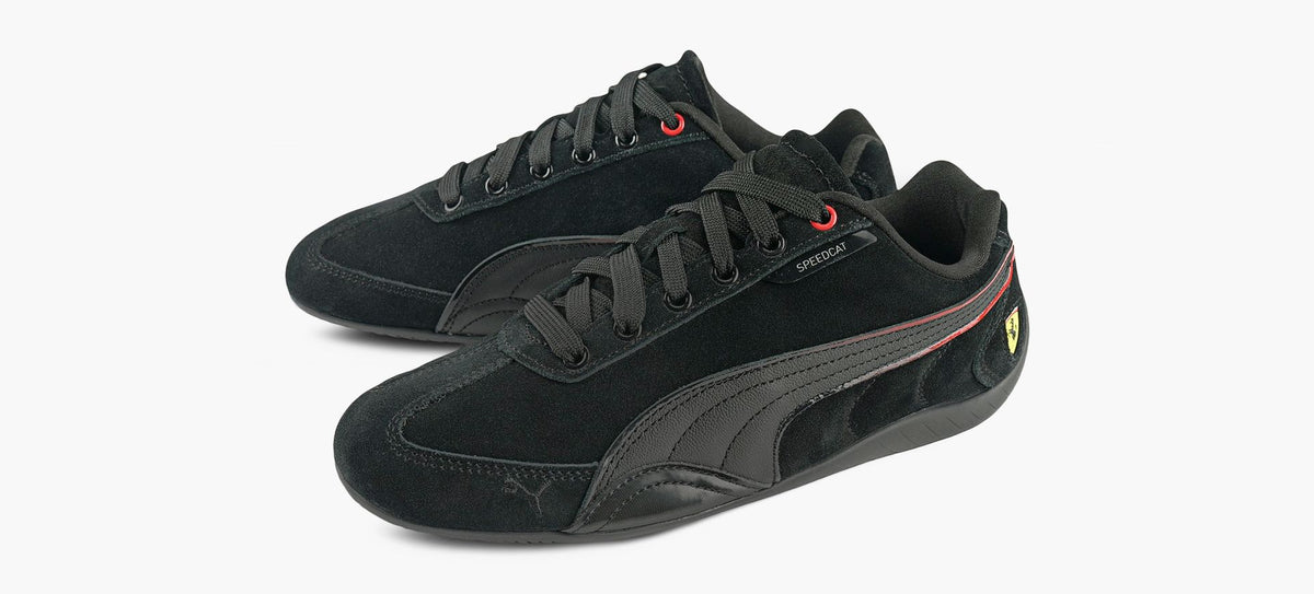 PUMA PumaxFerrariSpeedcat en NOIR vue 4
