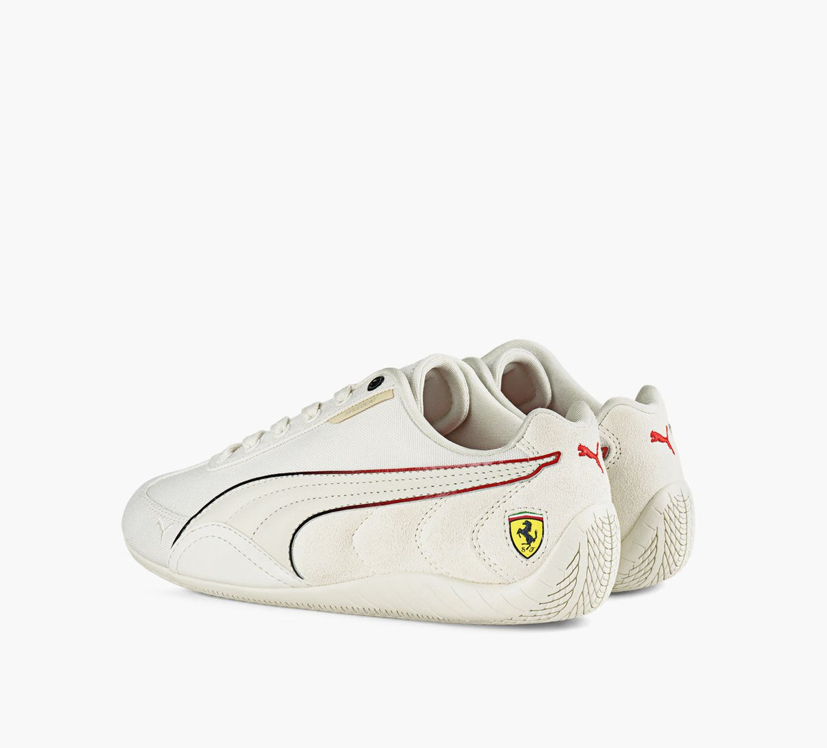 PUMA PumaxFerrariSpeedcat en BLANC vue 3