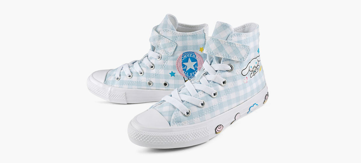 CONVERSE CHUCKTAYLORALLSTAR1VCANNELLE en BLEU vue 4