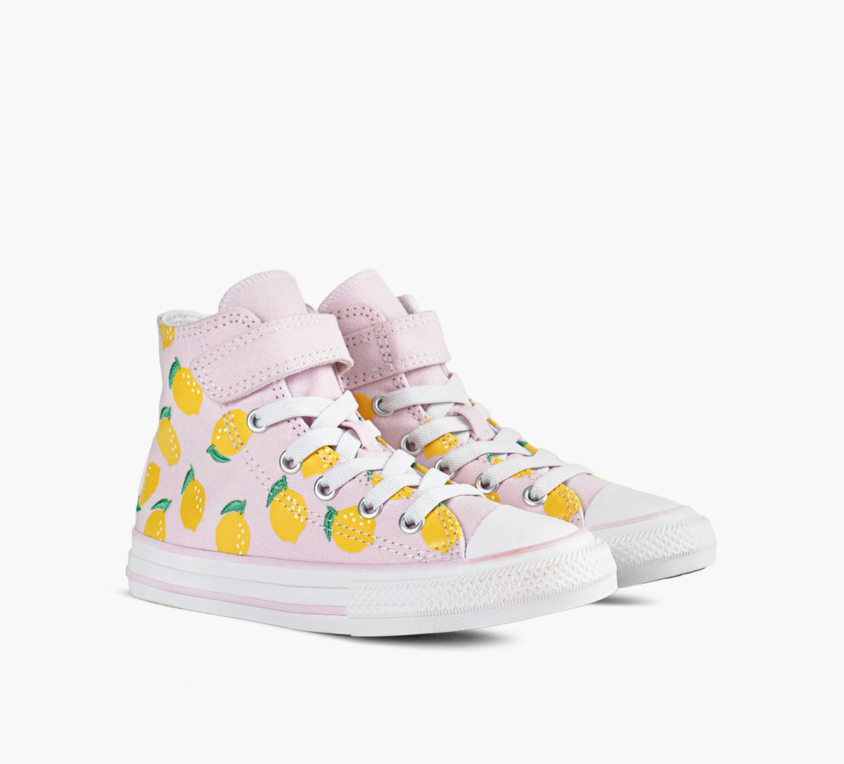 CONVERSE CHUCKTAYLORALLSTARCITRONENFILAGERAPIDE en ROSE PALE vue 2