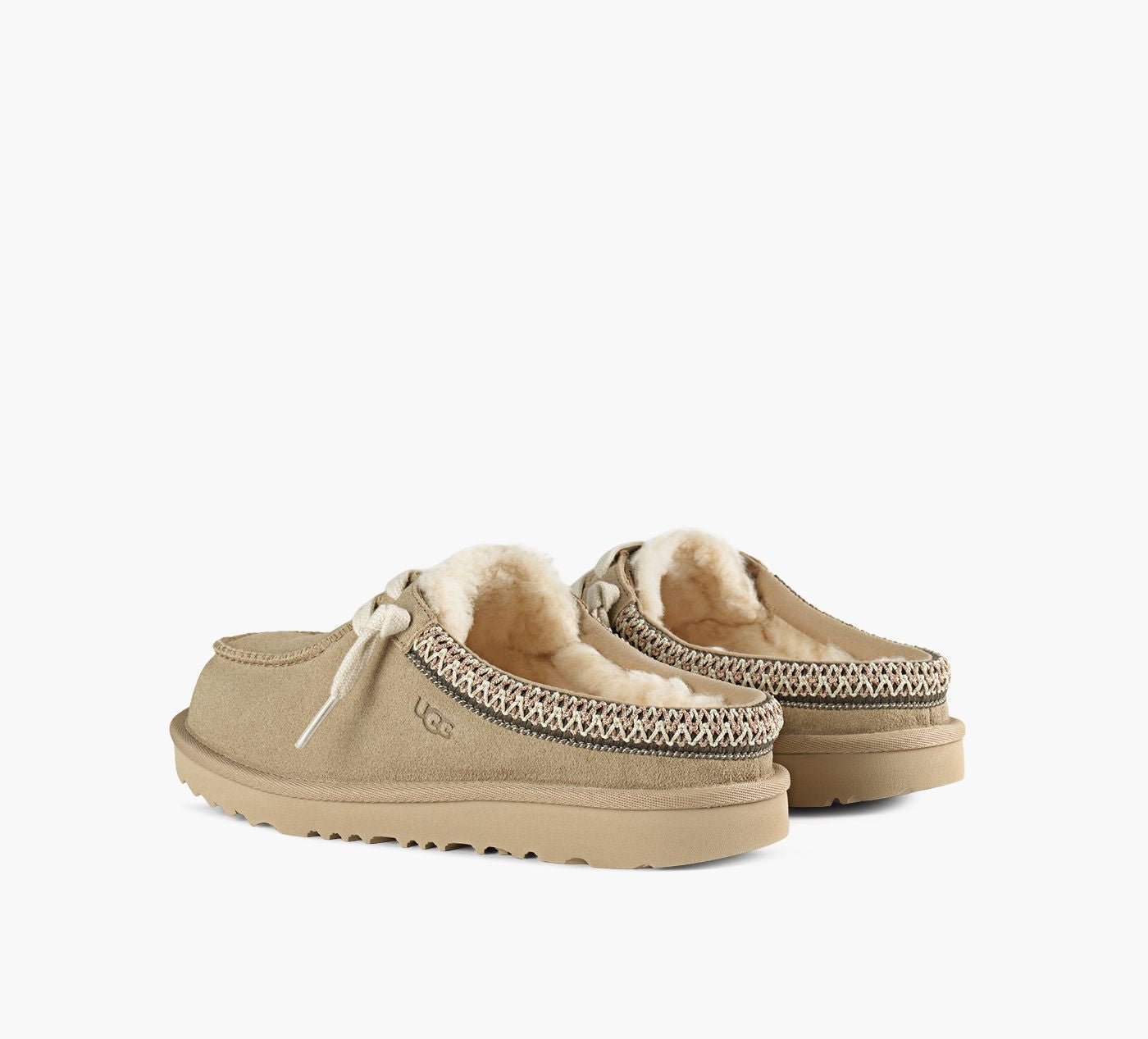 UGG MULETASMAN en BEIGE vue 3