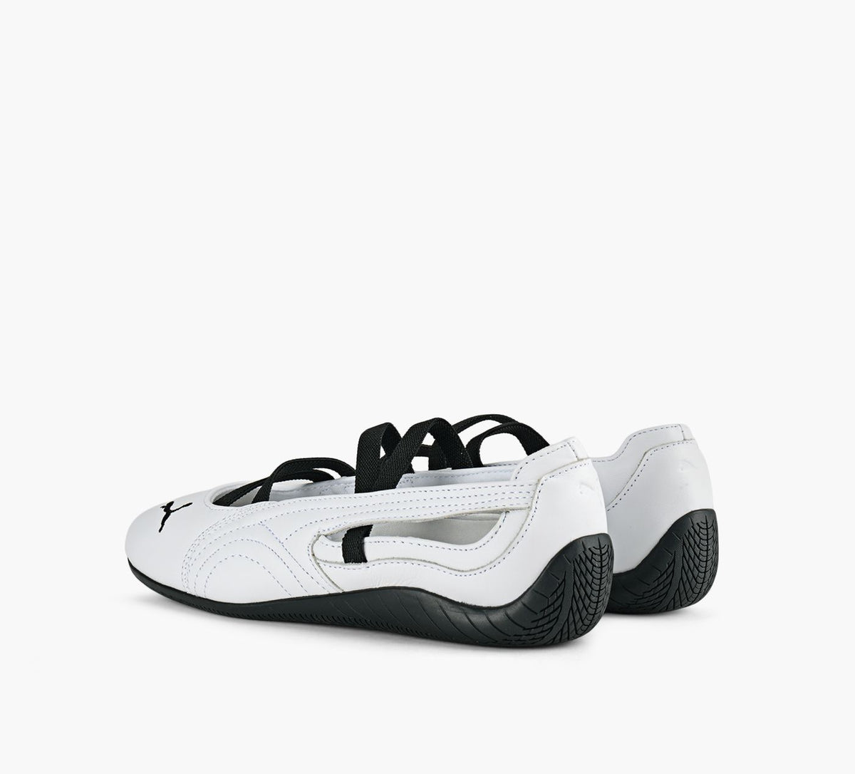 PUMA SPEEDCATBALLETLEATHER in WHITE view 3