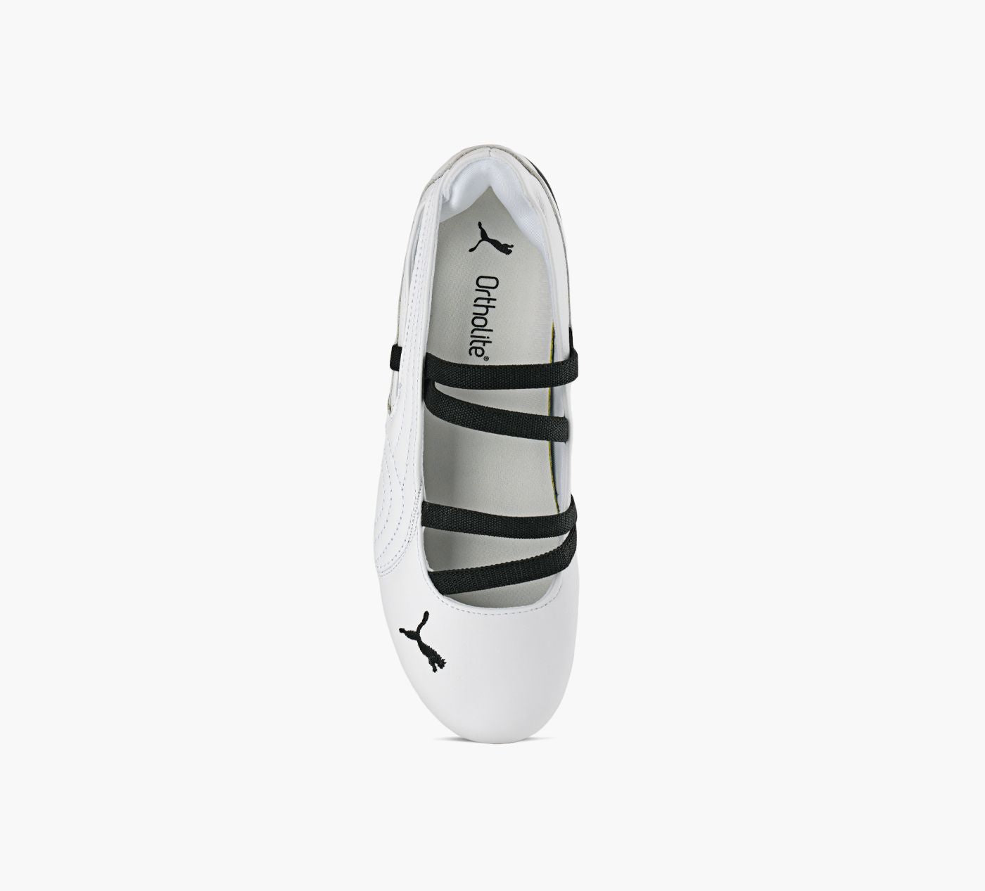 PUMA SPEEDCATBALLETLEATHER in WHITE view 1c