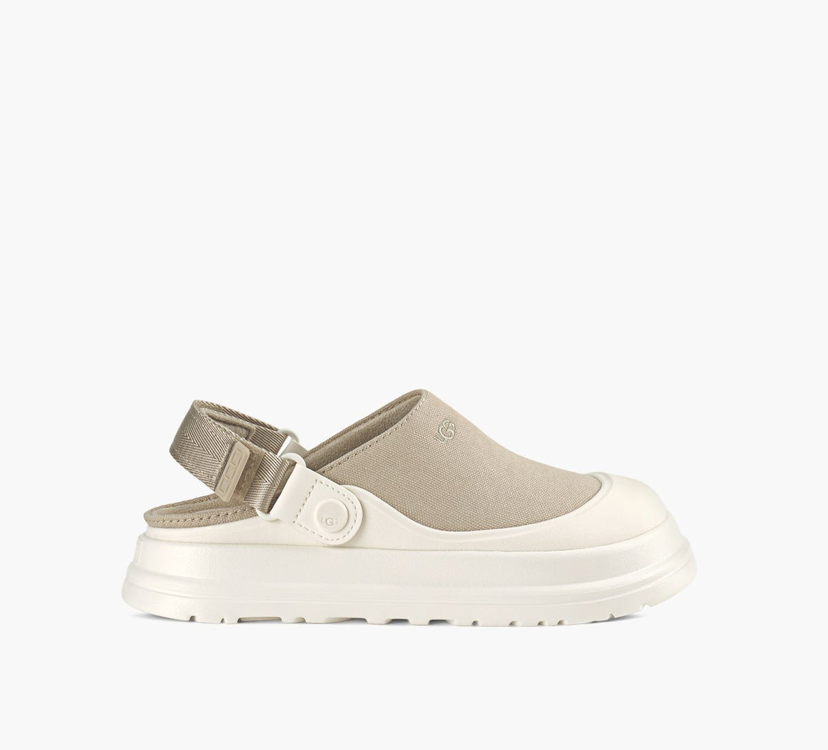 UGG GOLDENGLOWCANVASCLOG in BEIGE