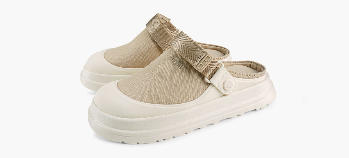 UGG GOLDENGLOWCANVASCLOG in BEIGE view 4