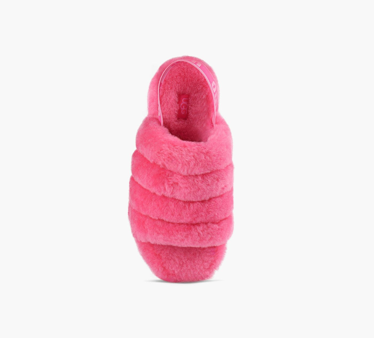 UGG FLUFFYEAHSLIDE in FUCHSIA view 1c