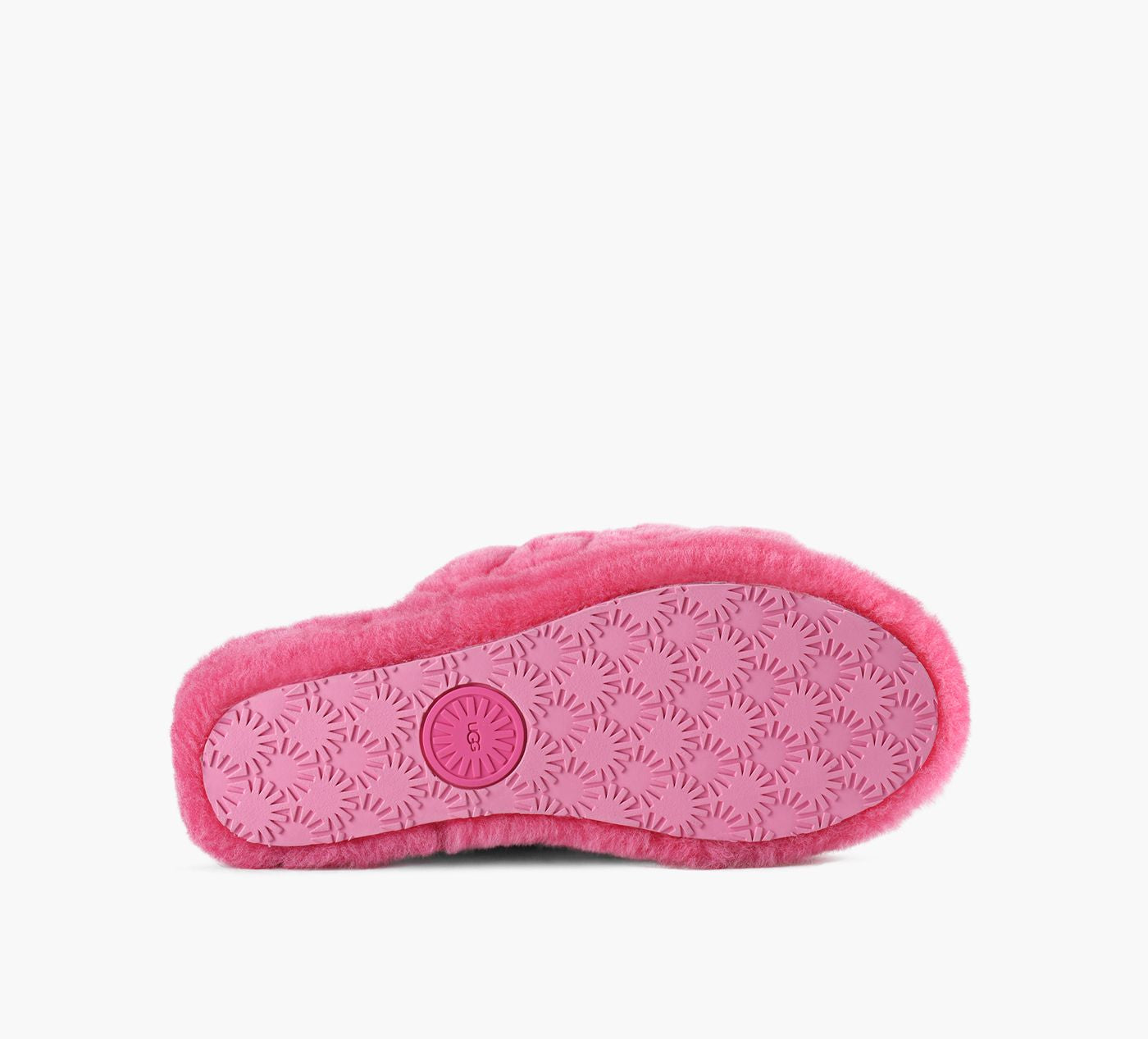 UGG SANDALEFLUFFYEAH en FUCHSIA vue 6