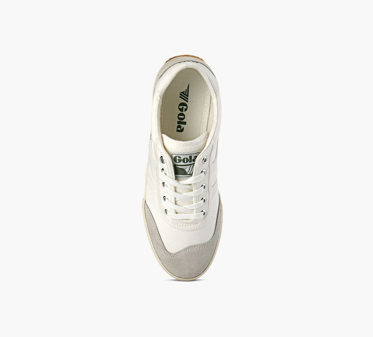 GOLA BADMINTON en BLANC vue 1c
