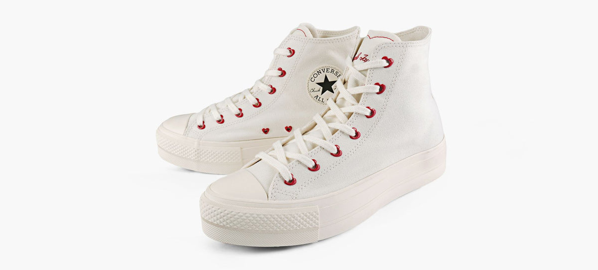 CONVERSE CHUCKTAYLORALLSTARLIFT en BLANC vue 4
