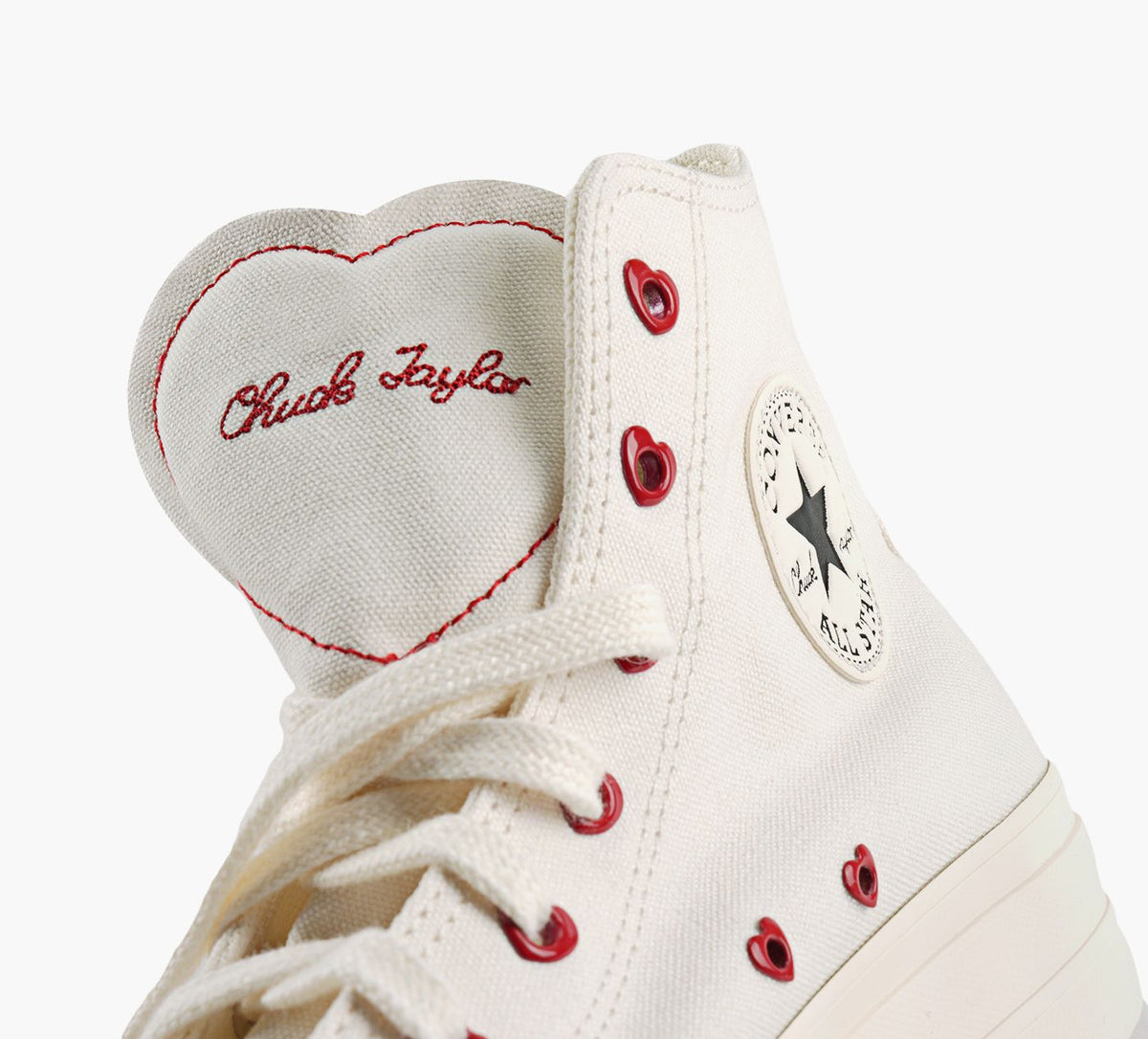CONVERSE CHUCKTAYLORALLSTARLIFT in WHITE view 9