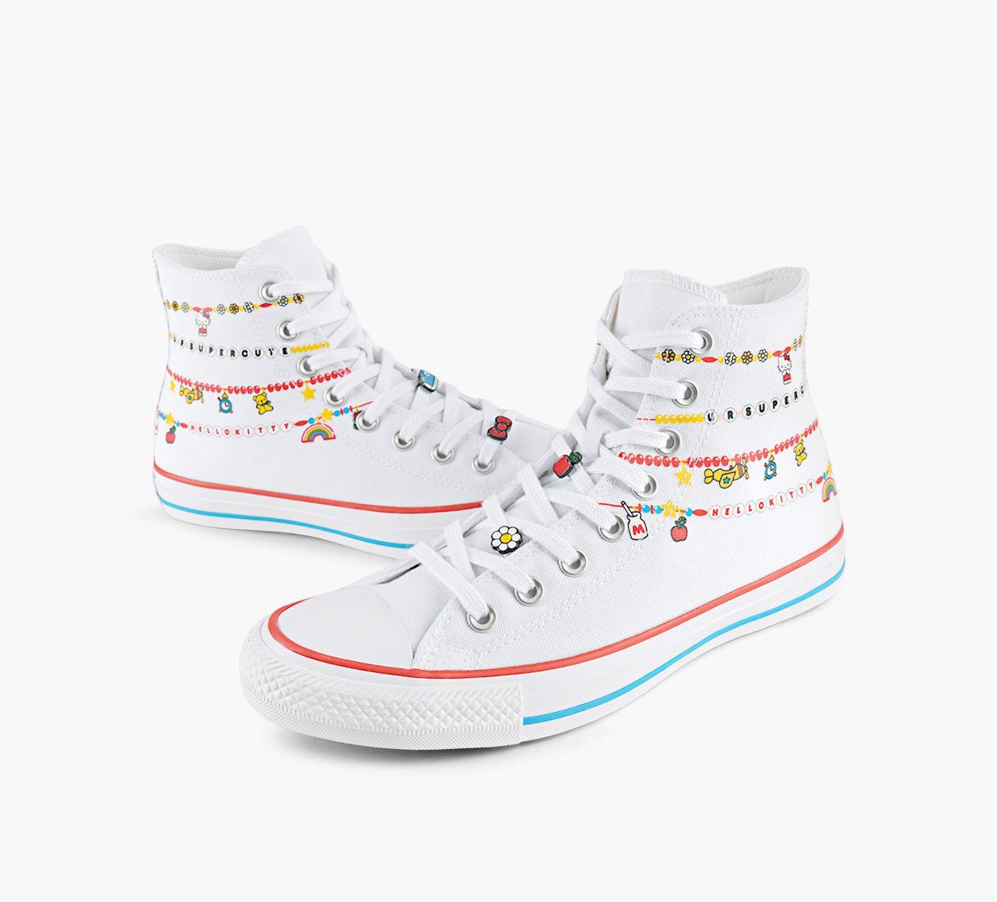 CONVERSE CHUCKTAYLORALLSTARXHELLOKITTY in WHITE view 7
