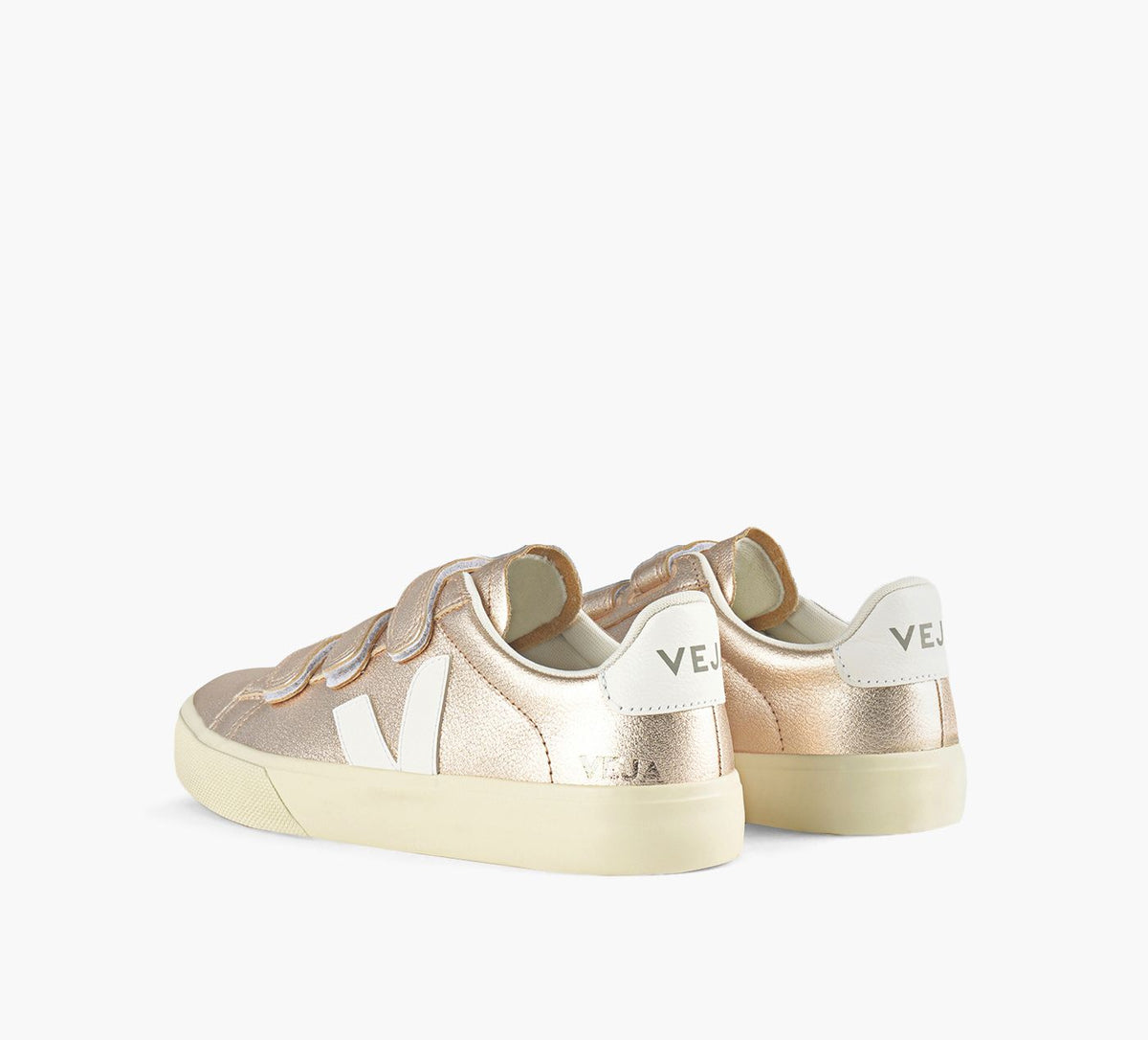 VEJA RECIFELOGO in ROSE GOLD view 3