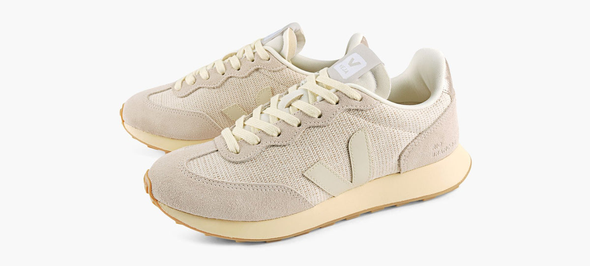 VEJA RIOBRANCOMESH in TAUPE view 4