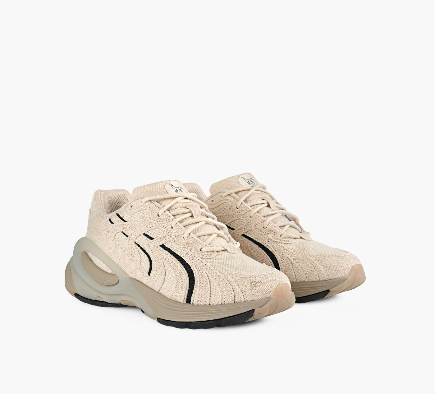 PUMA BASKETSINVERSEMIMIKYU en BEIGE vue 2