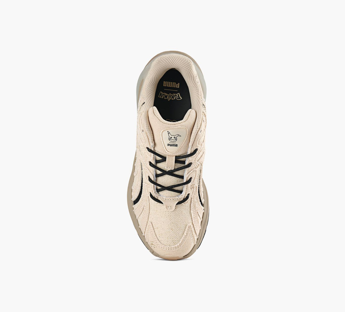PUMA BASKETSINVERSEMIMIKYU en BEIGE vue 1c