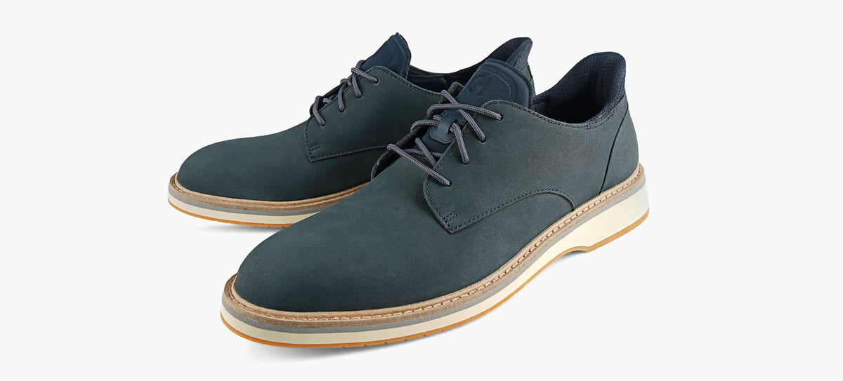 COLE HAAN OXFORDMANSFIELDGRANDBOUTUNI en BLEU vue 4