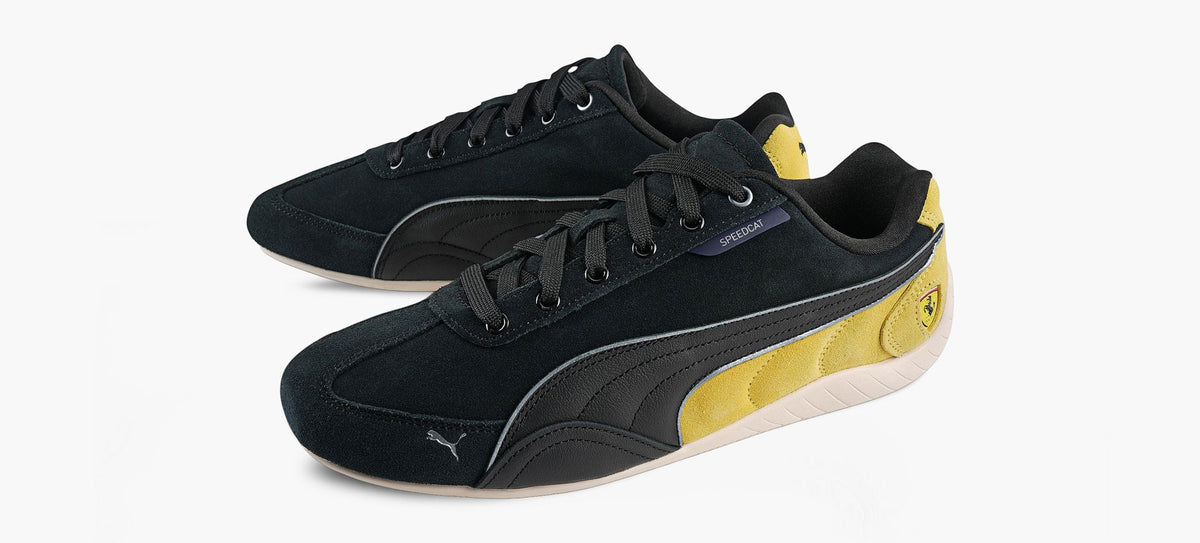 PUMA PUMAxFERRARISPEEDCAT in BLACK view 4