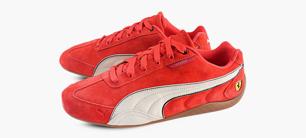 PUMA PUMAxFERRARISPEEDCAT in RED view 4