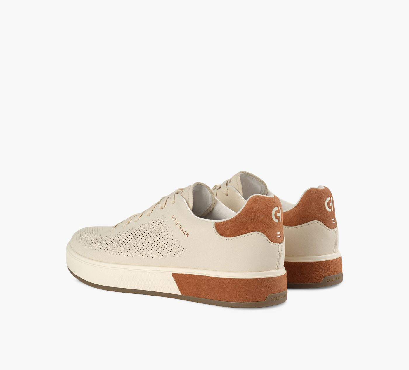 COLE HAAN GRANDPROANGLEACE in BEIGE view 3