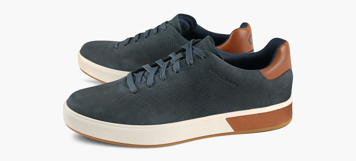 COLE HAAN GRANDPROANGLEACE in BLUE view 4