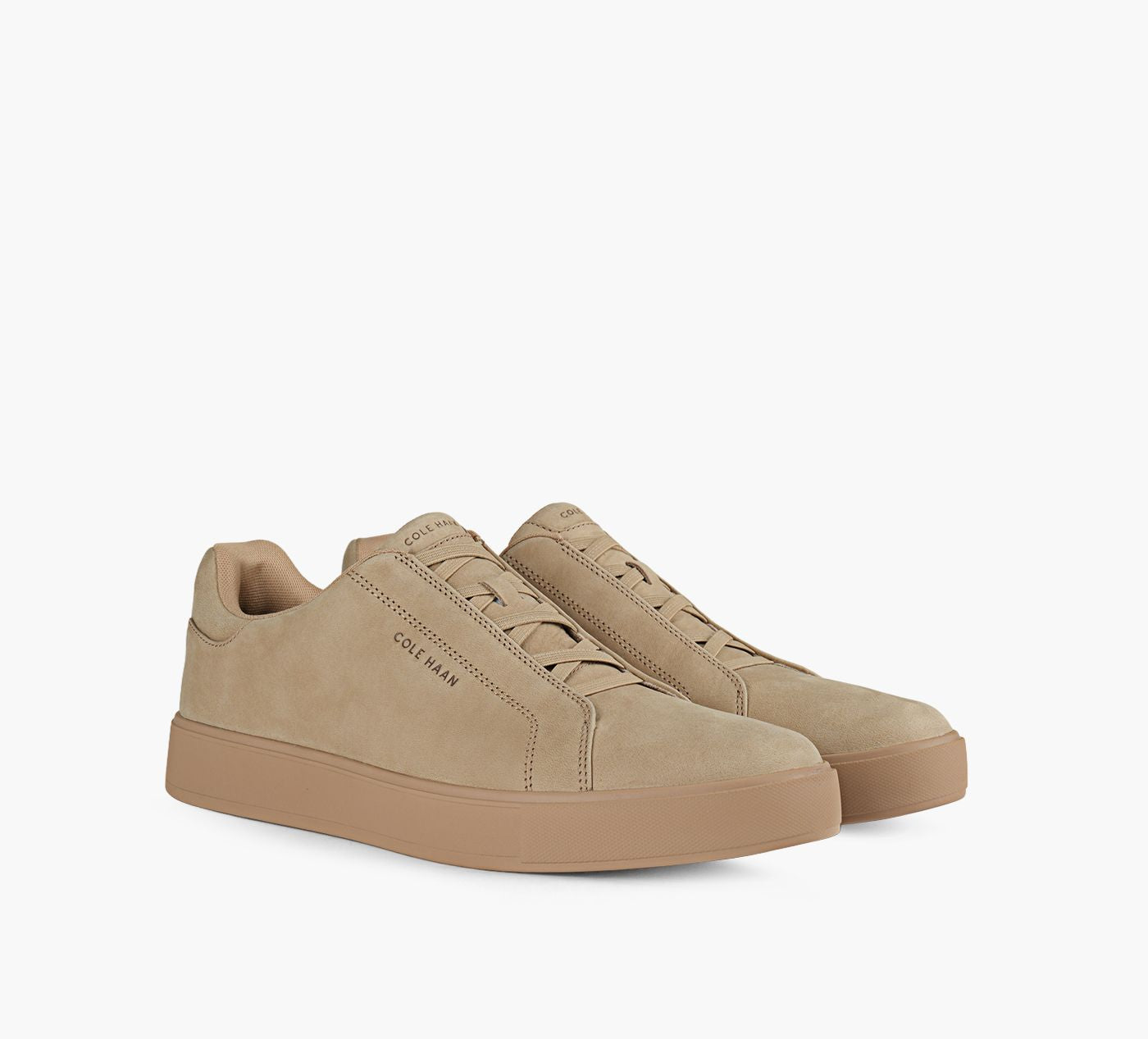 COLE HAAN GRANDPROLUXESLIPONSNEAKER in TAUPE view 2