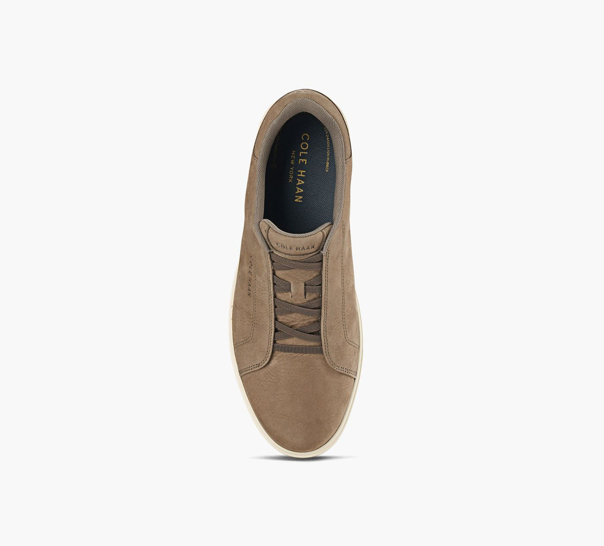 COLE HAAN GRANDPROLUXESLIPONSNEAKER in TAUPE view 1c