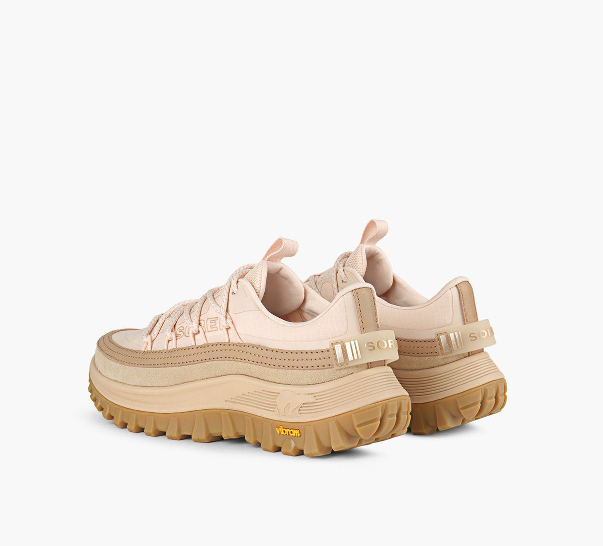 SOREL CHAUSSUREDESPORTCALLSIGNHORIZONLOW en ROSE PALE vue 3