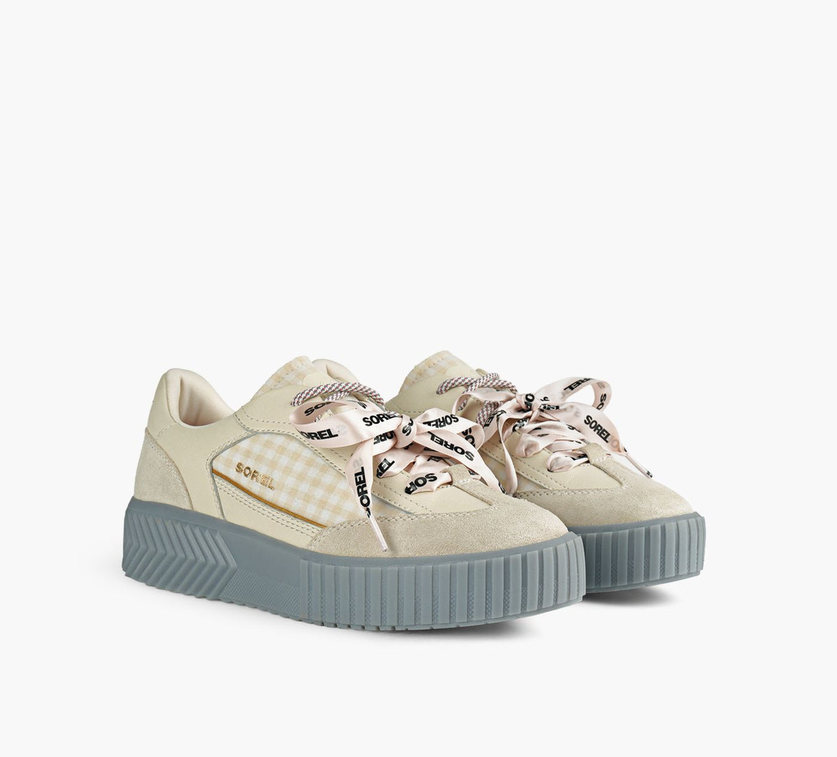 SOREL BASKETSONAAVECHARM en TAUPE vue 2