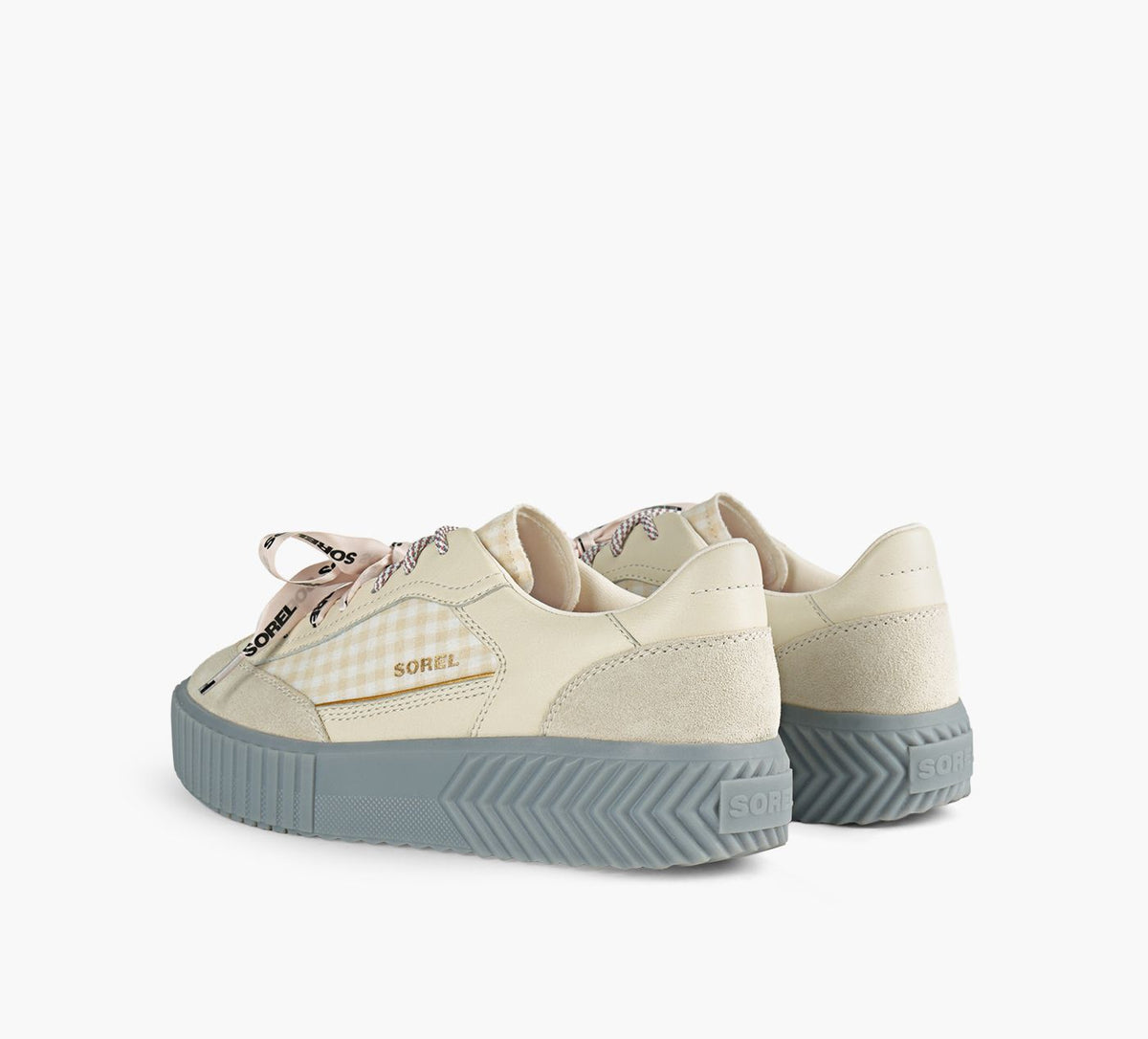 SOREL BASKETSONAAVECHARM en TAUPE vue 3