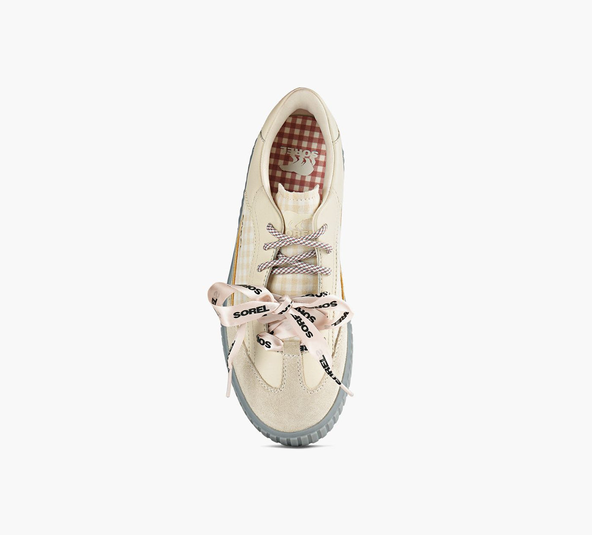 SOREL BASKETSONAAVECHARM en TAUPE vue 1c