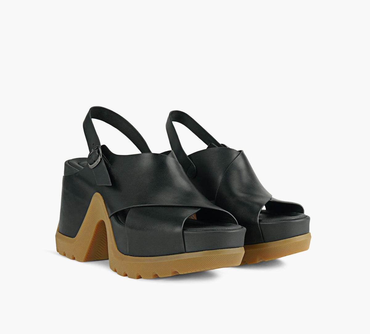 SOREL ROAMNRISEHEEL in BLACK view 2