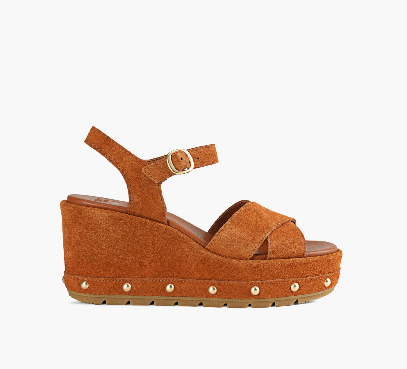 SOREL SUNPEAKWEDGEANKLESTRAPRVT in TAN