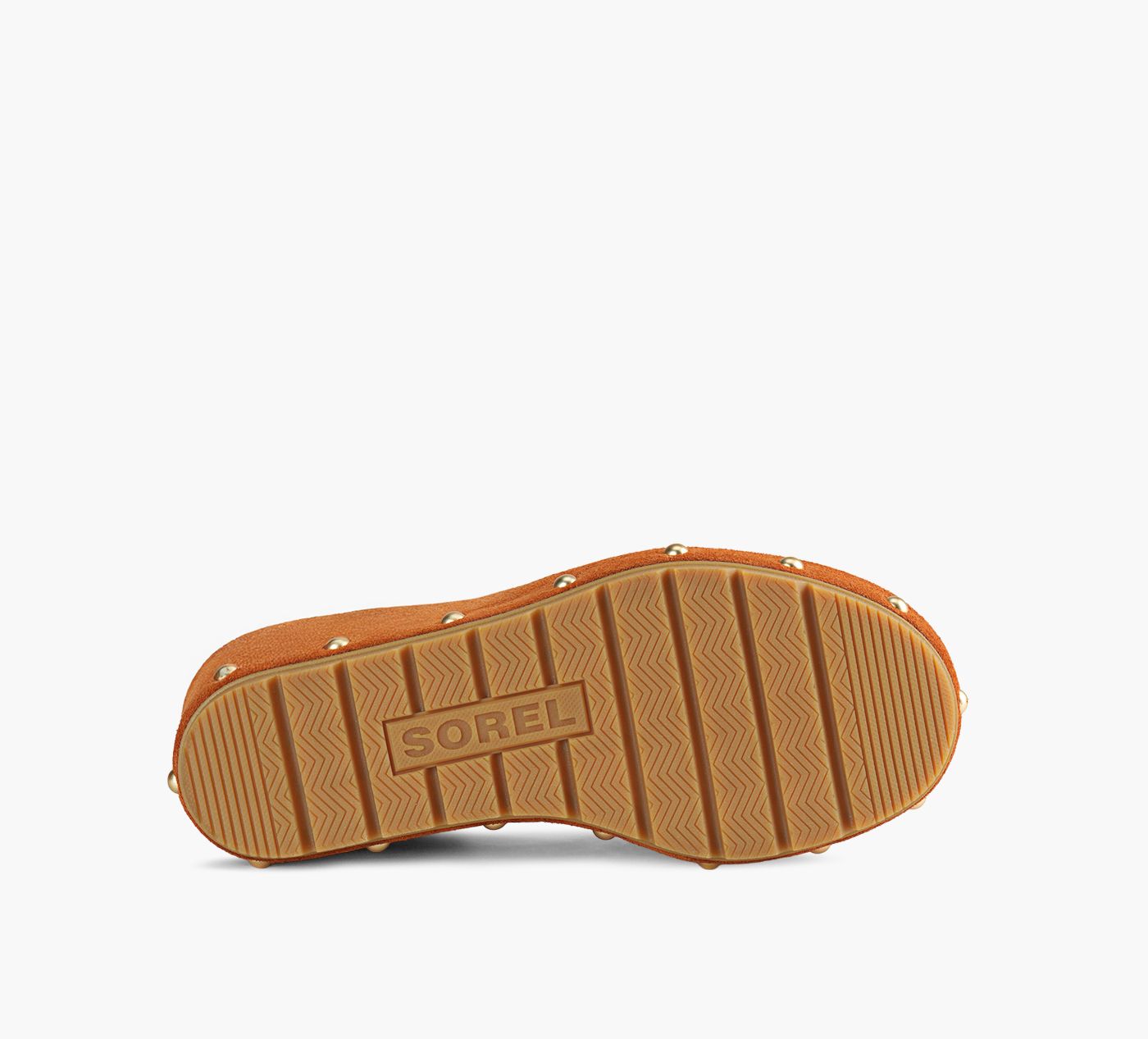 SOREL SUNPEAKWEDGEANKLESTRAPRVT in TAN view 6