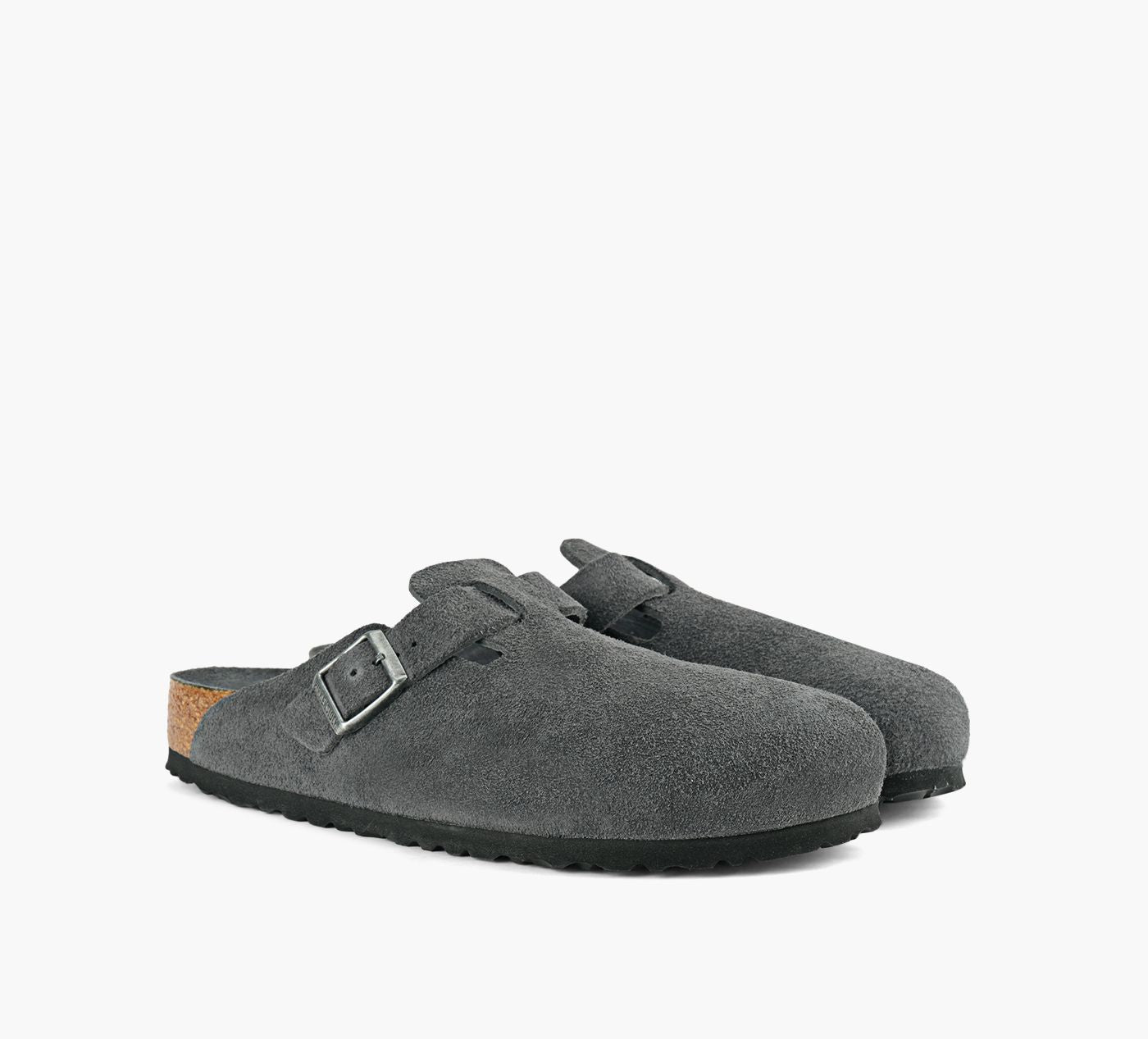 BIRKENSTOCK BOSTONSOFTFOOTBED in GREY view 2
