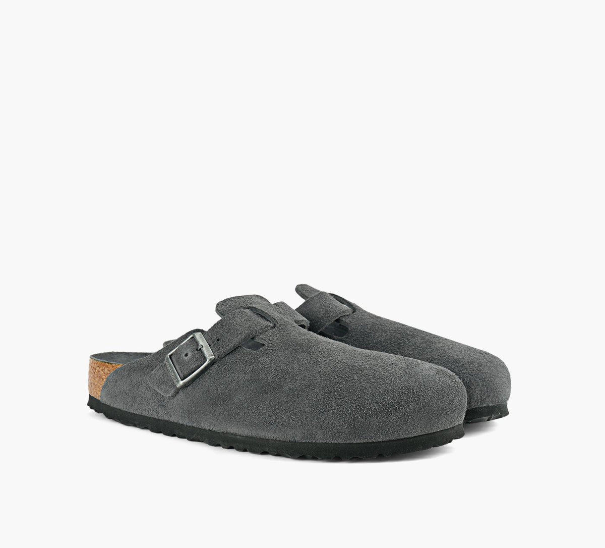 BIRKENSTOCK BOSTONSOFTFOOTBED in GREY view 2